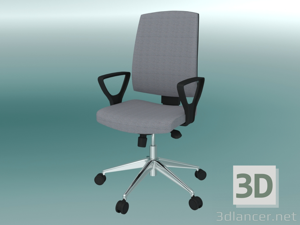 Modelo 3d Cadeira giratória (21S P52) - preview