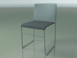 Stackable chair 6601 (seat upholstery, polypropylene Petrol, V57)