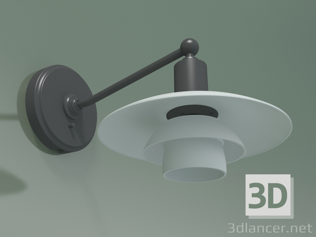 3D modeli Duvar lambası PH 2/1 DUVAR (20W E14) - önizleme