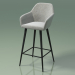 modèle 3D Chaise de bar Antiba (112387, gris foncé) - preview