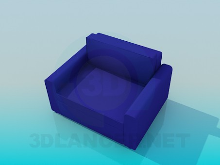 3d модель Кресло – превью 3d модель Кресло – превью