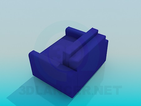 3d модель Кресло – превью 3d модель Кресло – превью
