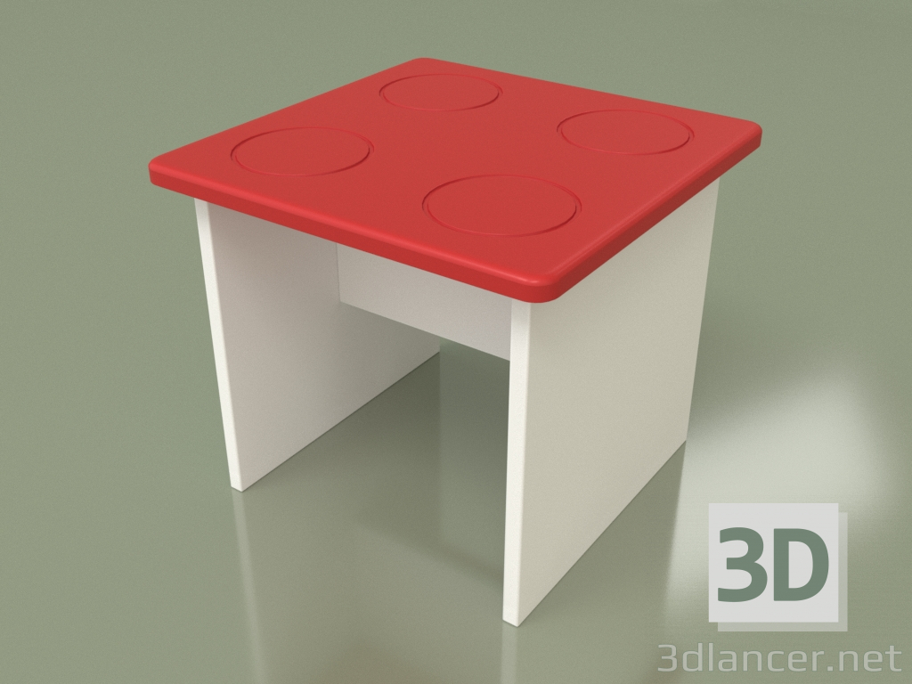 3d model Children's stool (Chili) - preview