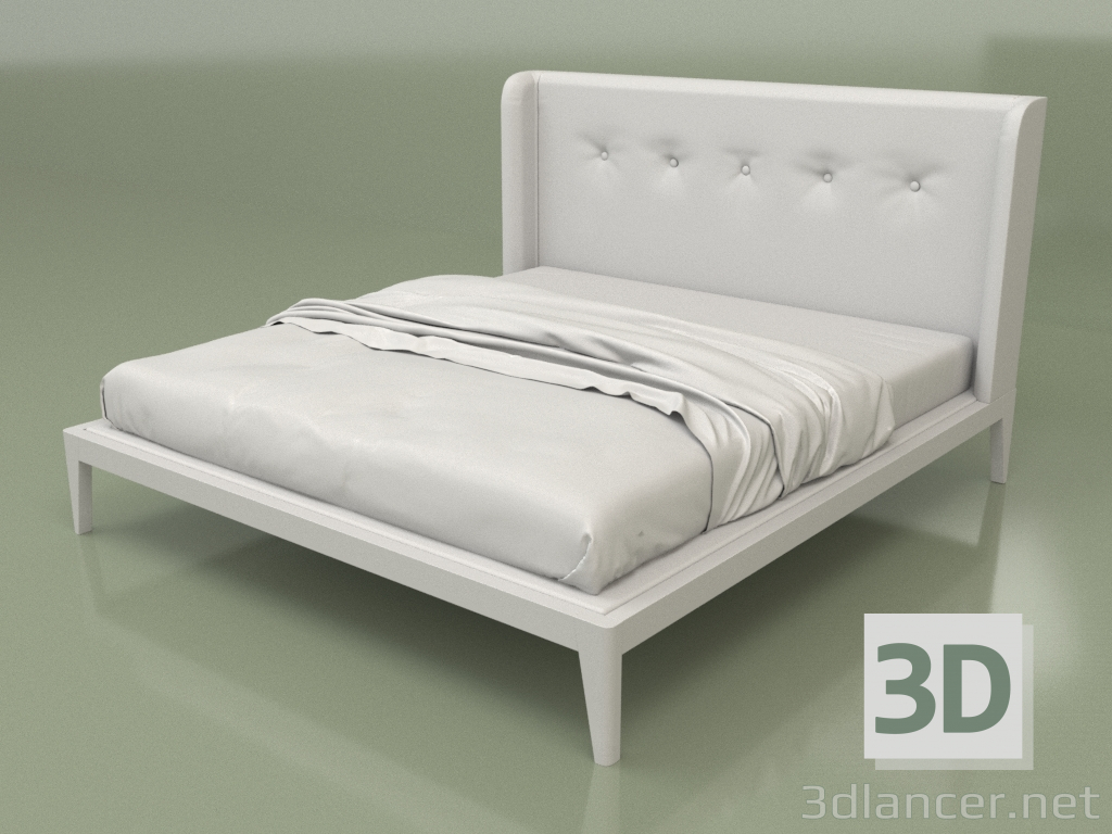 3d model Double bed FLY SOFT NEW - preview
