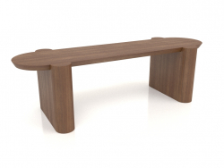 Bench BK 03 (1200x400x350, wood brown light)