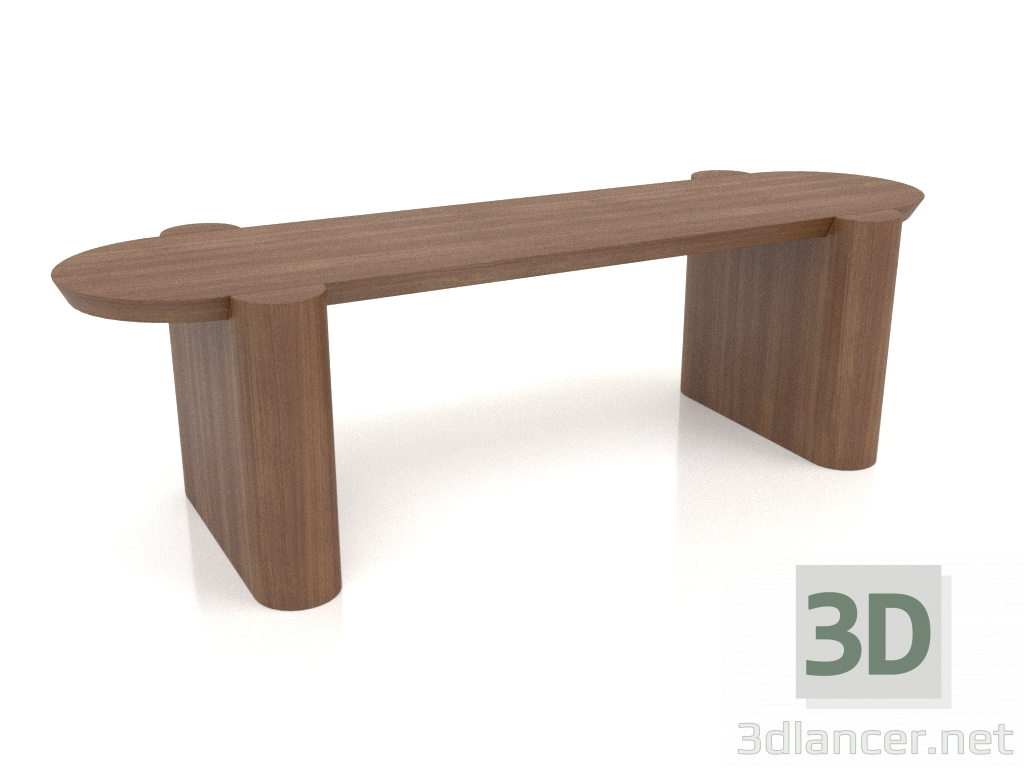 modèle 3D Banc BK 03 (1200x400x350, bois brun clair) - preview