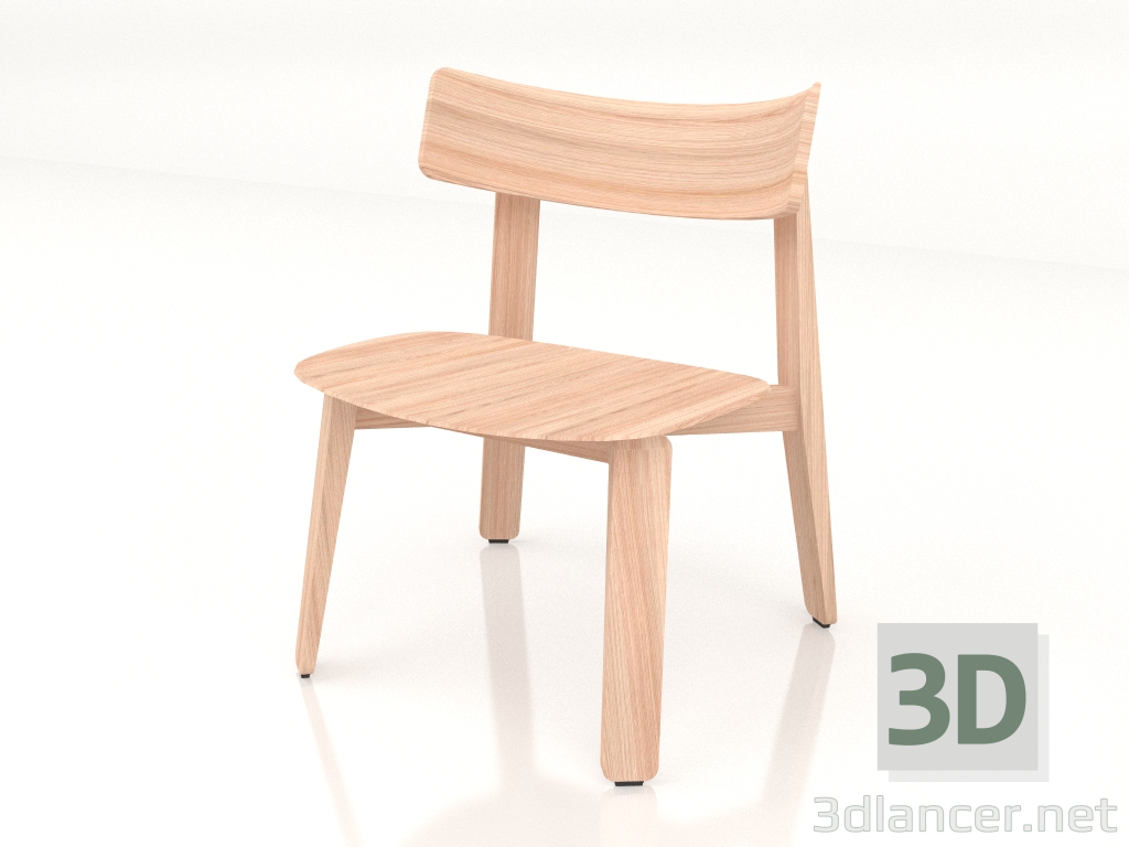 3D Modell Loungesessel Nora (leicht) - Vorschau