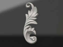 Decorative plaster element DE 045 A (159х56)