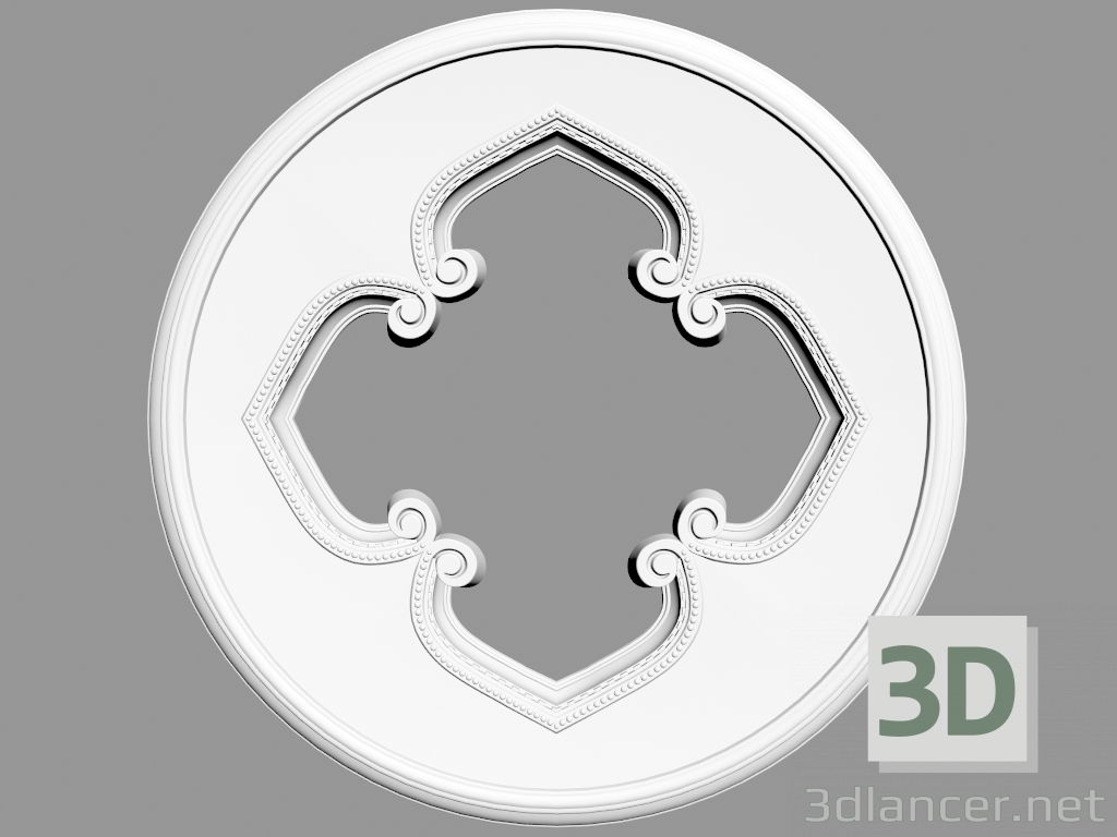 3d model Ceiling outlet (R67) - preview
