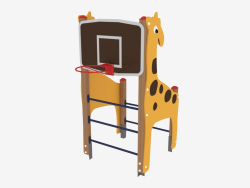 Complexo de esportes infantis Rack de basquete Giraffe (7817)