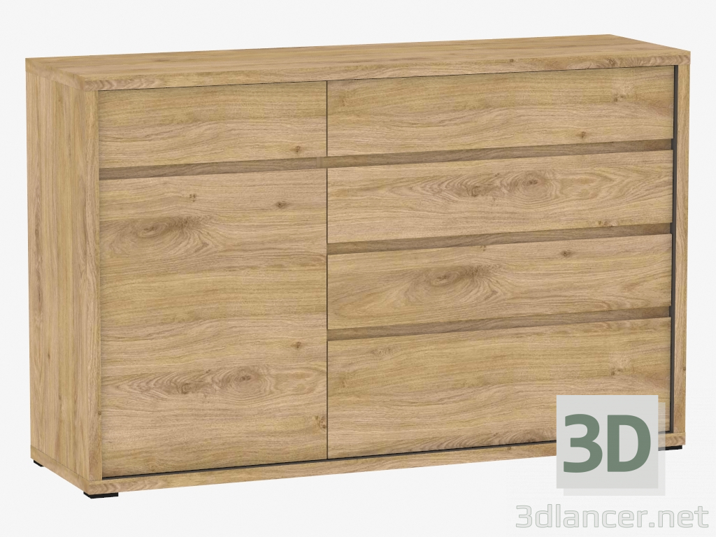 3d model Chest 1D-5S (TYPE 42) - preview