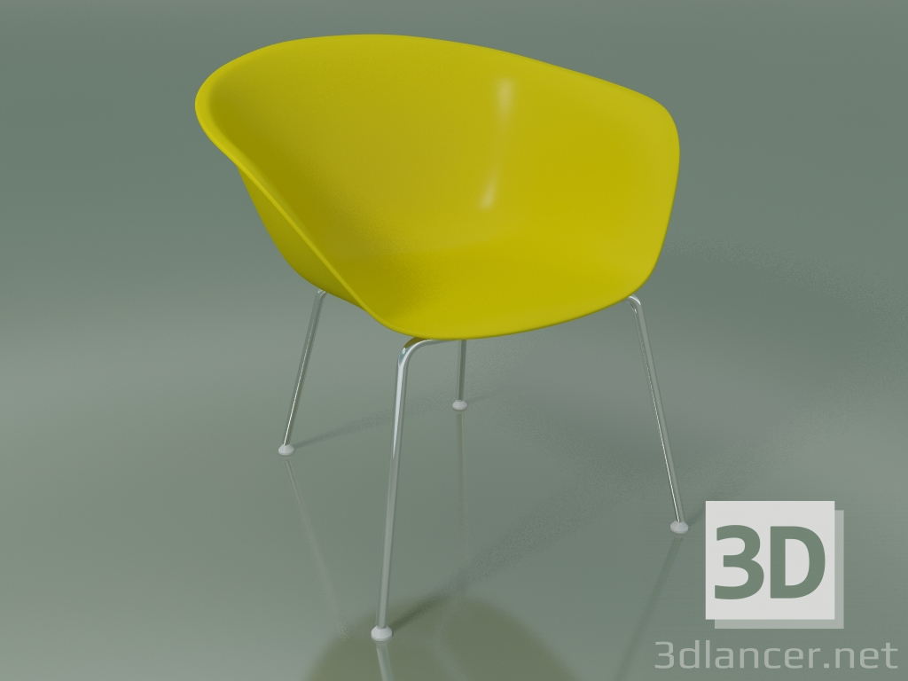 modello 3D Chaise longue 4202 (4 gambe, PP0002) - anteprima