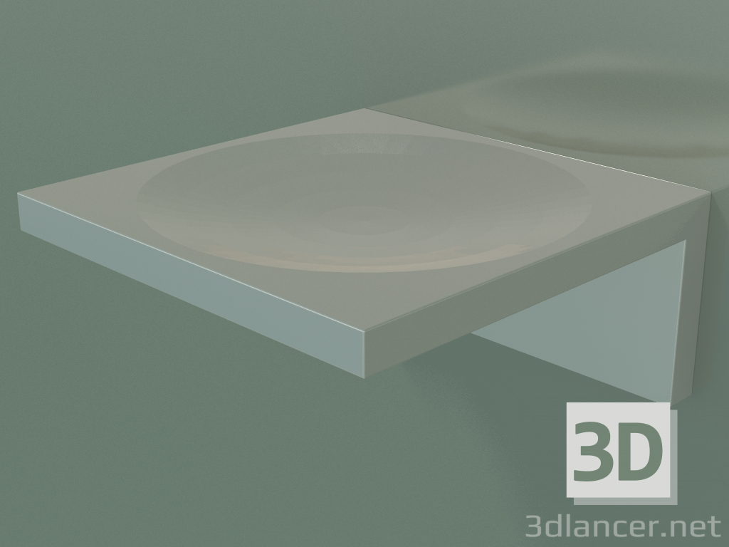 3d model Wall-mounted soap dish (83 410 780-08) - preview