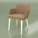 3D modeli Sandalye Santino (Fildişi bacaklar) - önizleme