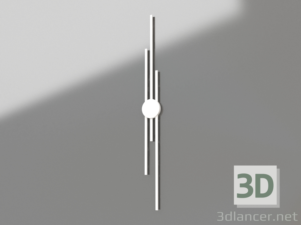 3d model Wall lamp Lauryn white (08428-1203.01) - preview