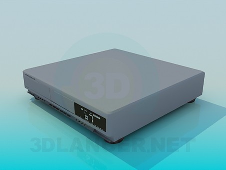 3d model Very low square ottoman - preview 3d model Very low square ottoman - preview