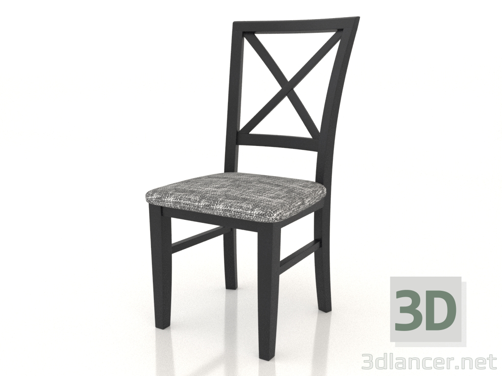 3d model Malta Chair (Dark Wenge) - preview