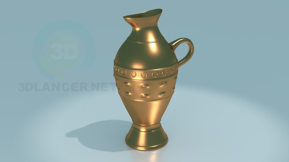 3d model jug - preview