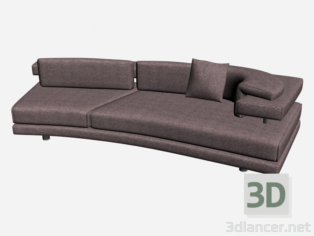 3D Modell Sofa Rodi - Vorschau