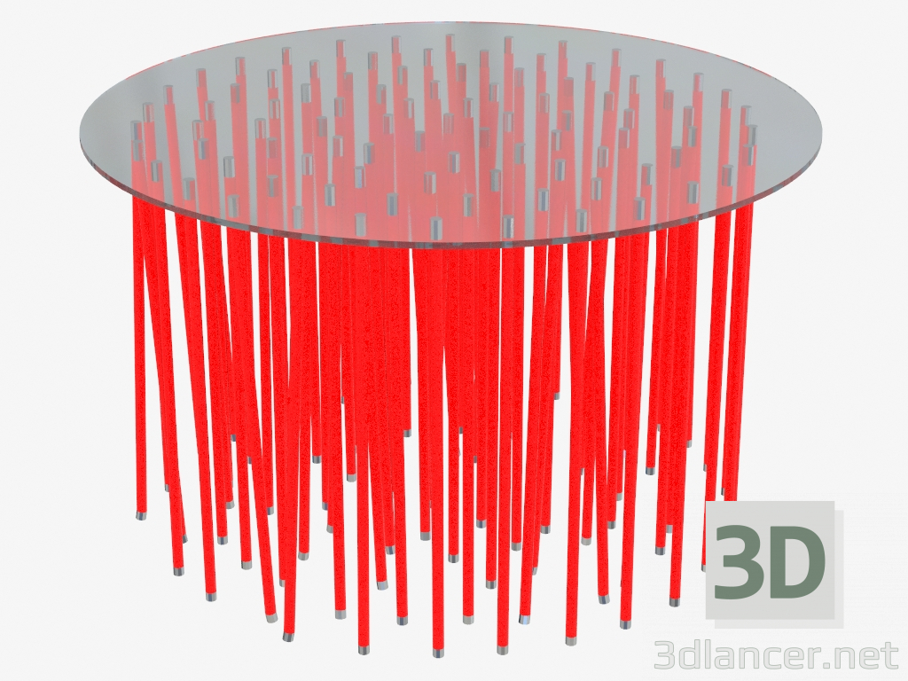 3D Modell Esstisch rund Org (OG3) - Vorschau