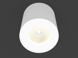 Oberfläche LED-Lampe (DL18613_01WW- R weiß)