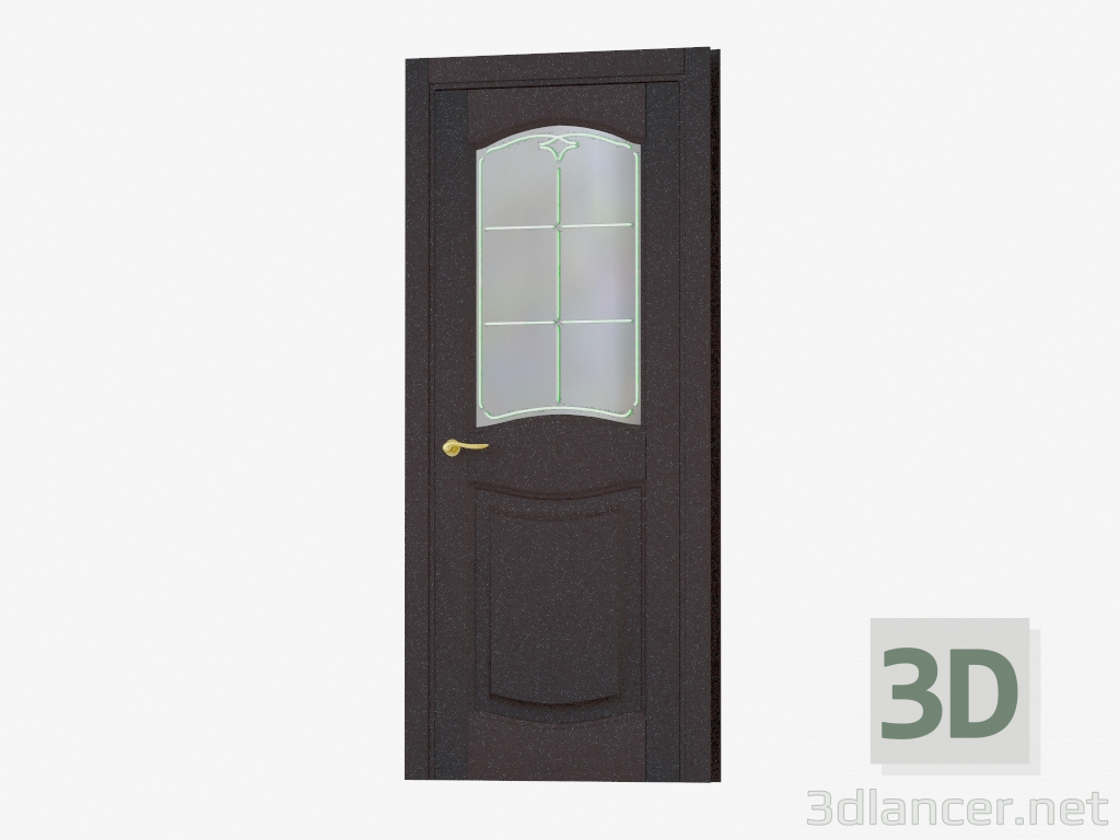 3d модель Двері міжкімнатні (ХХХ.56T) – превью
