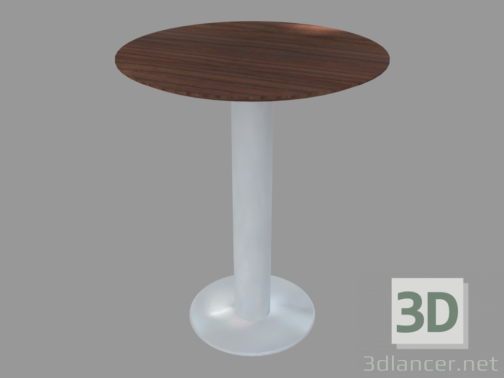 modello 3D Tavolo da pranzo (noce D60) - anteprima