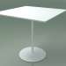 3d model Square table 0697 (H 74 - 79x79 cm, F01, V12) - preview