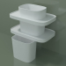 3D modeli Totem sepetli duvara monte lavabo (02FO44304) - önizleme