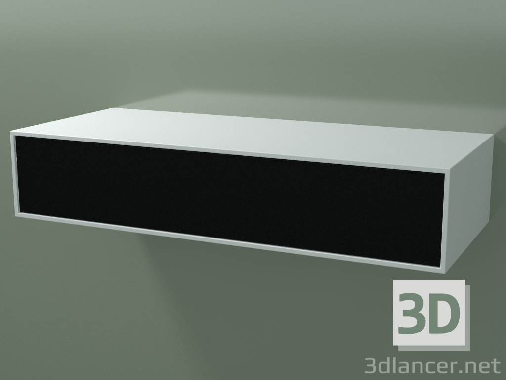 modèle 3D Boîte (8AUEAB01, Glacier White C01, HPL P06, L 120, P 50, H 24 cm) - preview