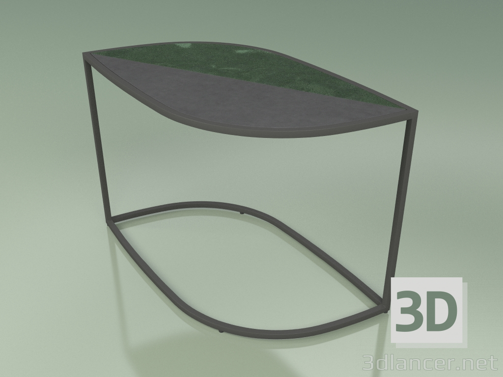 modèle 3D Table d'appoint 001 (Grés émaillé Storm-Forest, Metal Smoke) - preview