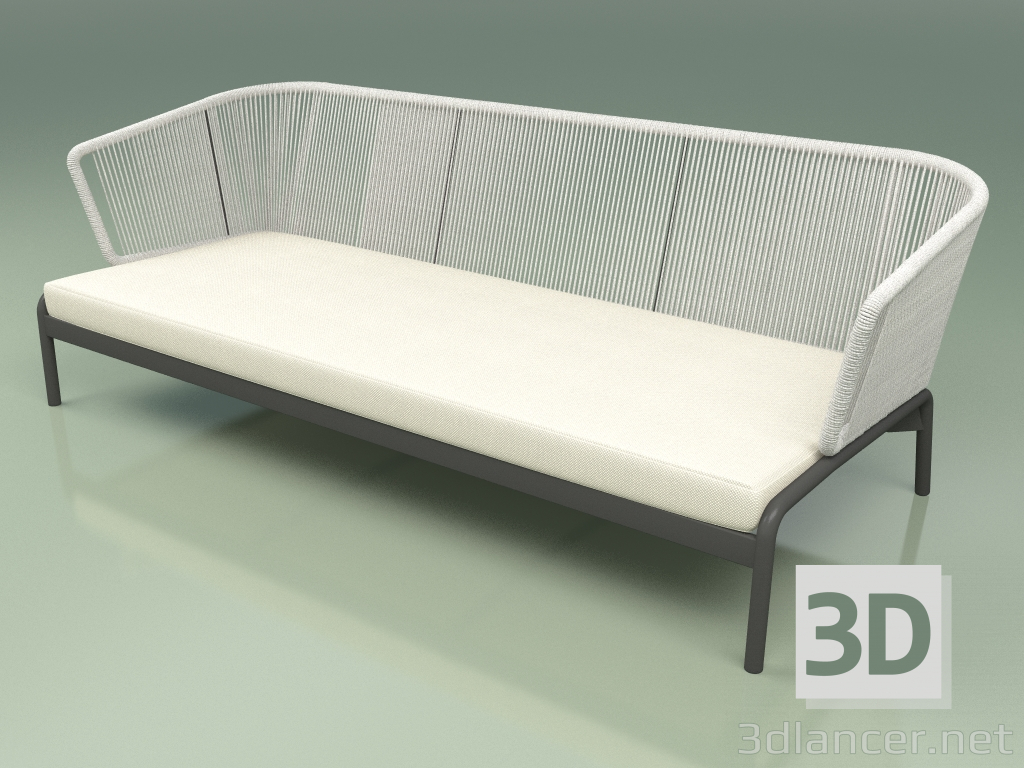 3D Modell Sofa 003 (Schnur 7mm Ton) - Vorschau