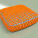 3D modeli Yastık Rokoko (turuncu) - önizleme