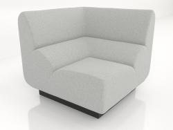 Módulo de sofá (esquina interior, 12 cm)