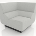modello 3D Modulo divano (angolo interno, 12 cm) - anteprima