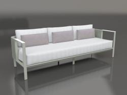 3-Sitzer-Sofa (Zementgrau)