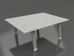 Mesa de centro 90 (Gris cuarzo, DEKTON)