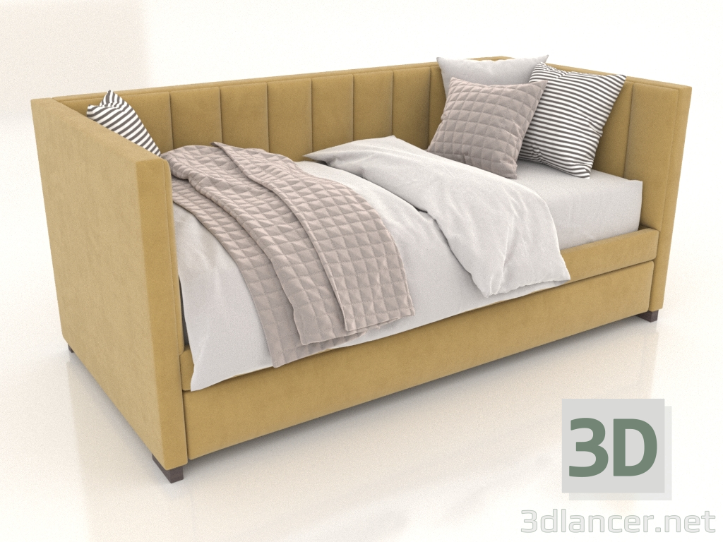 3D Modell Babybett „Zitronentarte“ - Vorschau