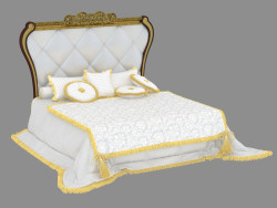Ліжко двоспальне в класичному стилі 470
