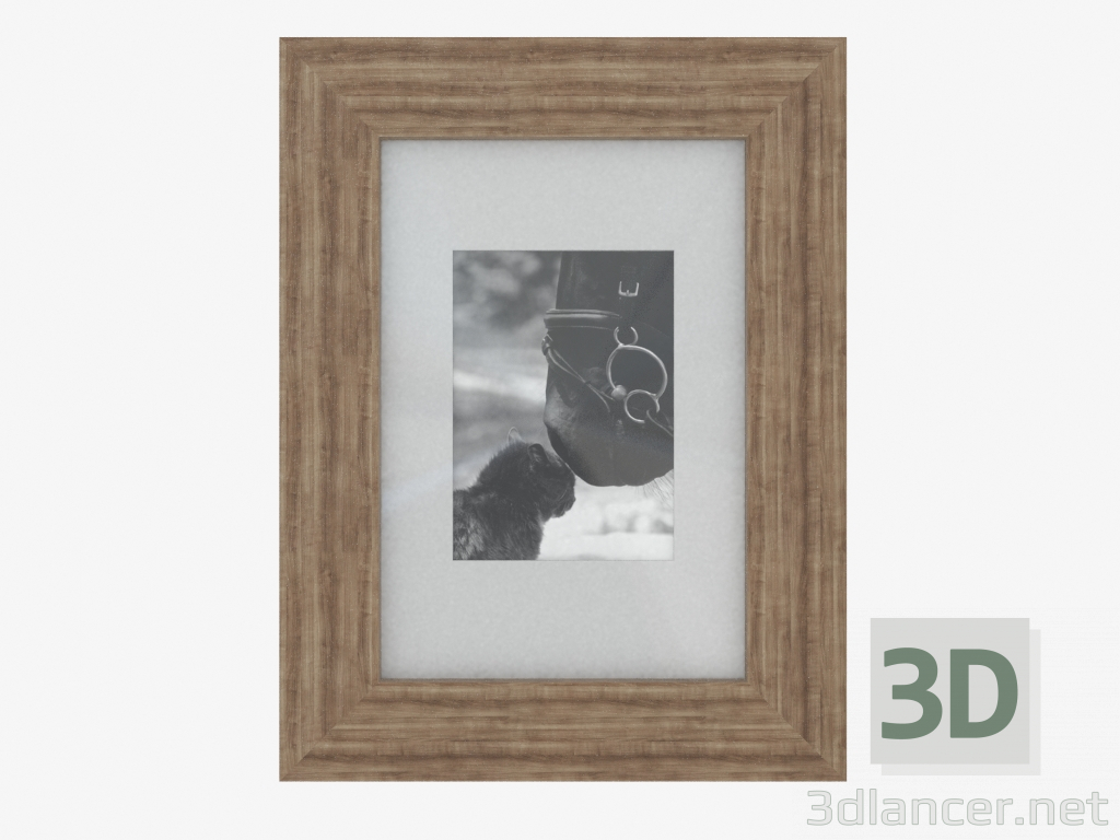 3d model Wall-mounting frame Ellvik 29.3х38.3 (60258006) - preview