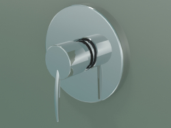 Single lever shower mixer for concealed installation (10615000)