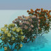 3d model Rose bushes - preview