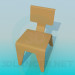 3D modeli Bir çocuk için sandalye - önizleme