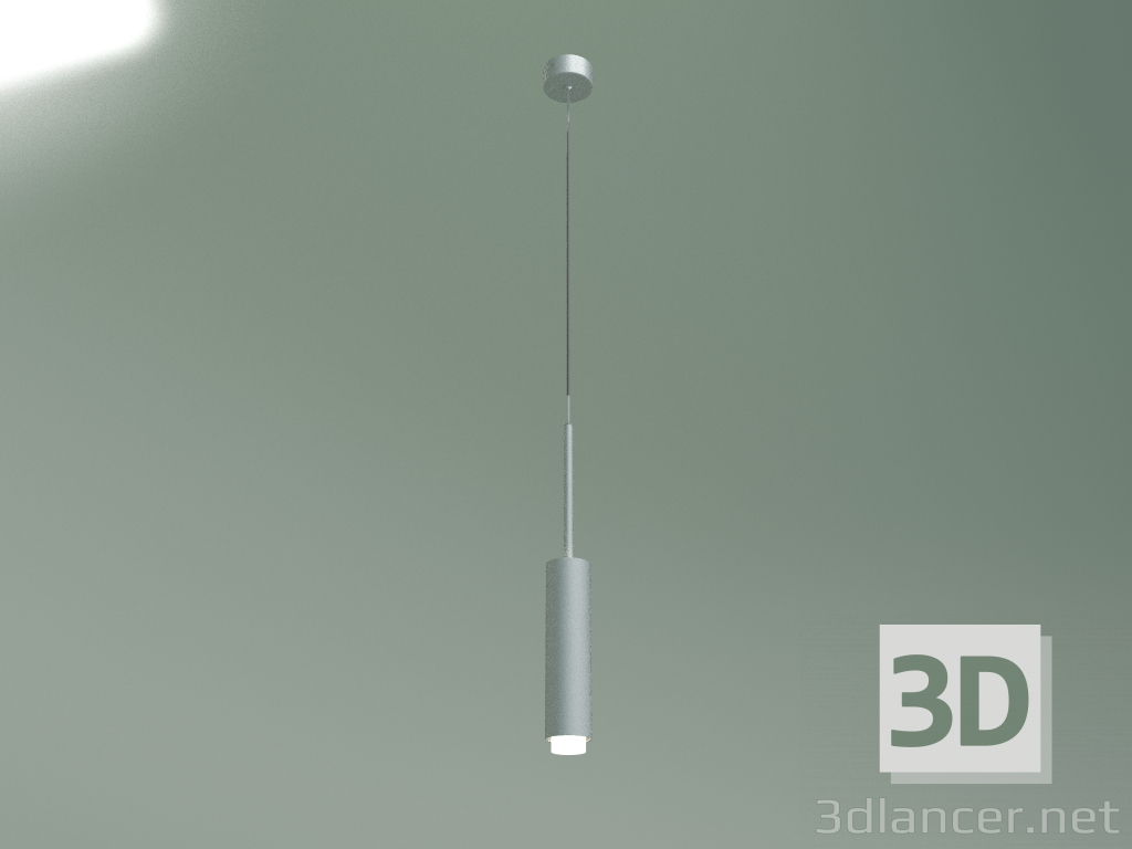 3D Modell LED-Pendelleuchte Dante 50203-1 (silber matt) - Vorschau