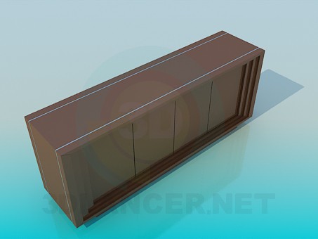 3d model Shoe cabinet - preview 3d model Shoe cabinet - preview