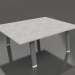 3d model Coffee table 90 (Anthracite, DEKTON) - preview