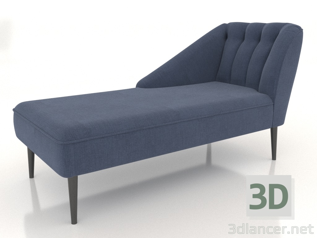 3D Modell Designer-Couch aus Marmor - Vorschau
