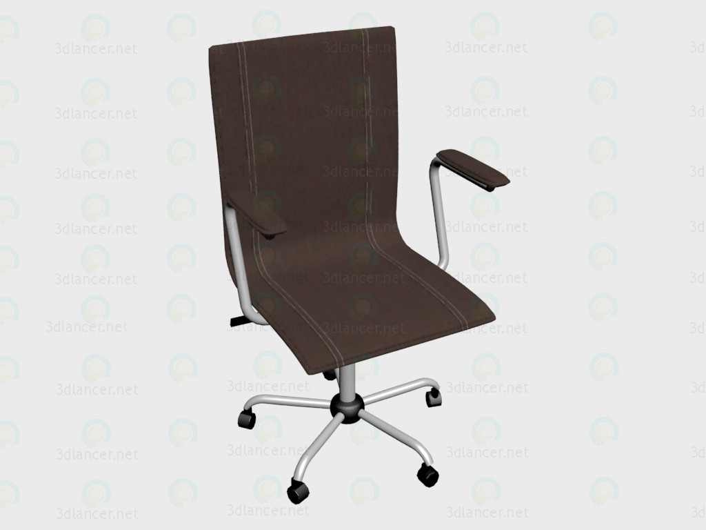 Modelo 3d Cadeira Lisa - preview