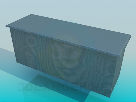 modelo 3D Cajonera High Poly - escuchar modelo 3D Cajonera High Poly - escuchar