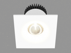 Встраиваемый светодиодный светильник (DL18571_01WW-White SQ Dim)
